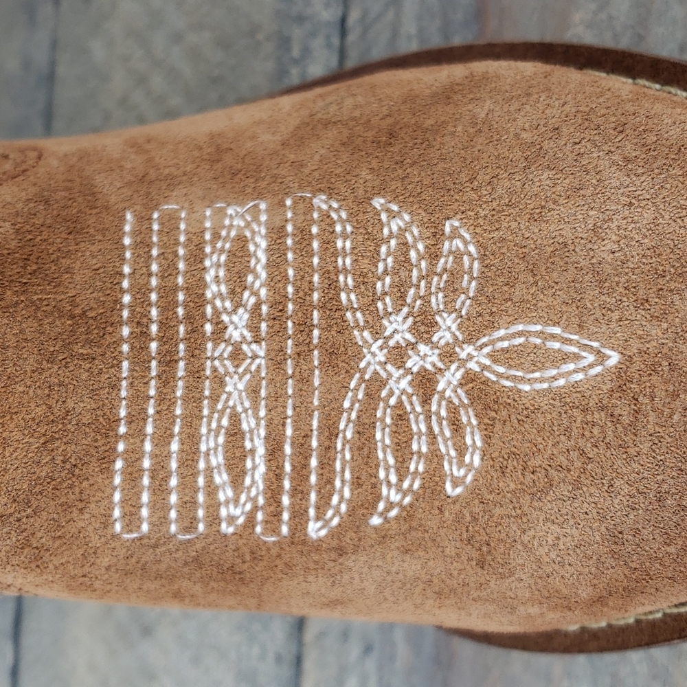 Dingo Women's Lonestar Western Leather Whiskey Bootie - Picture 9 of 10